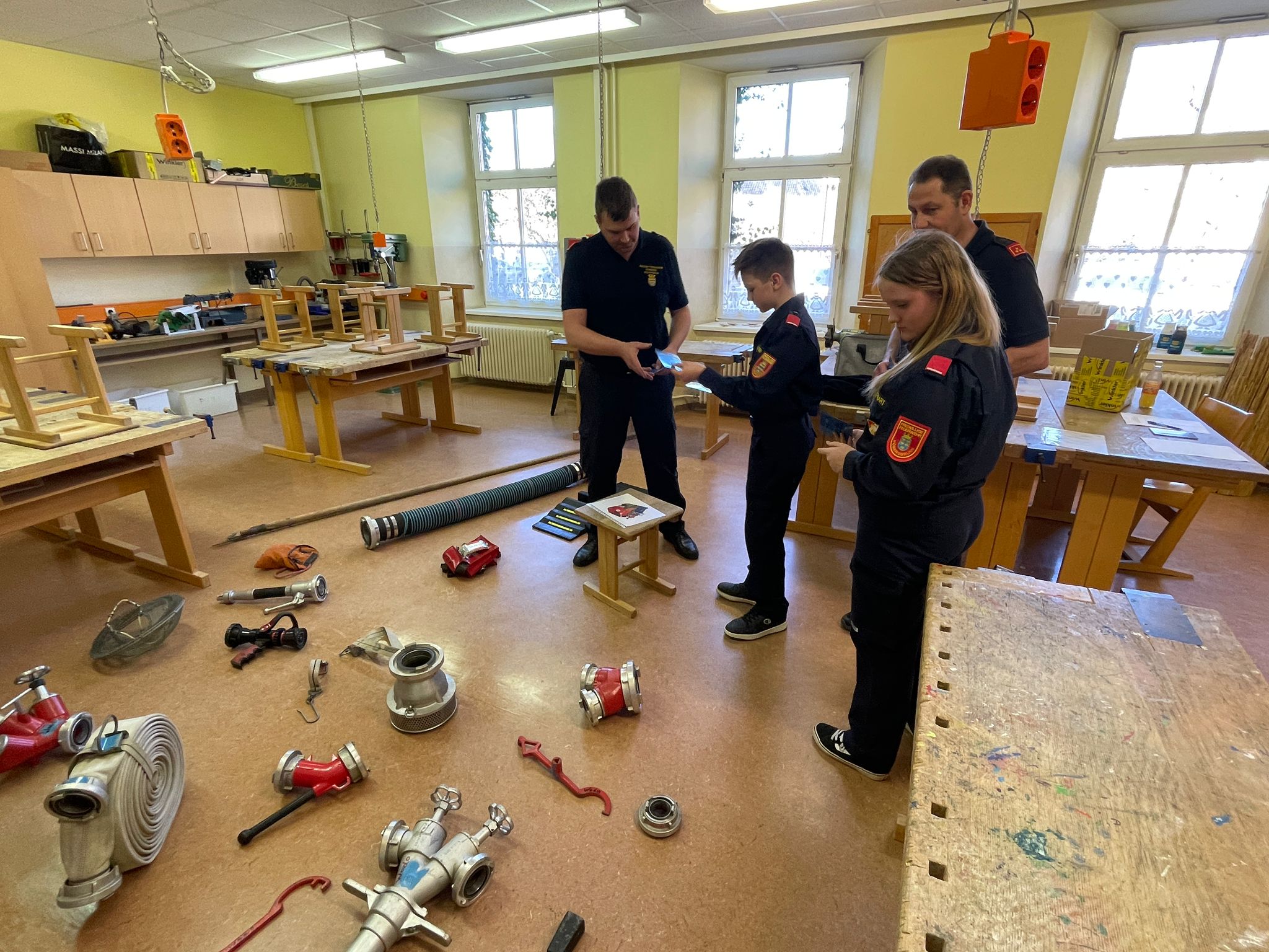 Jugendfeuerwehr bei Wettbewerben